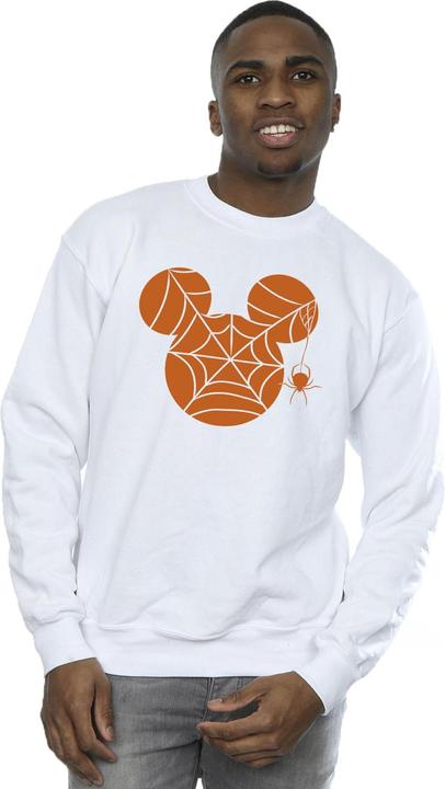 Actual product image Mickey Mouse Mens Cobweb Sweatshirt (M)