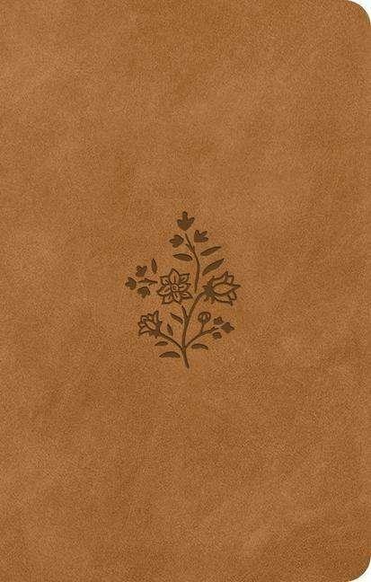 Actual product image ESV Premium Gift Bible (TruTone, Nubuck Caramel, Wildflower Design): English Standard Version, Nubuc (English, 2024)