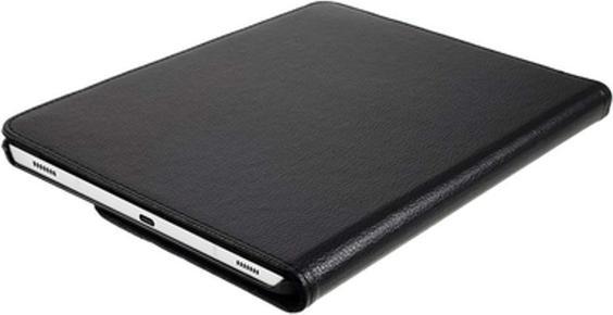 Produktbild Just in Case Pu-Leder Rotating 360 Book Hülle Schwarz Samsung Galaxy Tab S9+/S9 FE+/S10+ (Galaxy Tab S9+, Galaxy Tab S10+, Galaxy Tab S9 FE+)