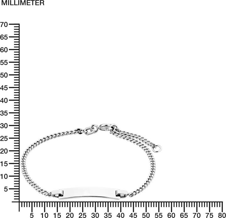 Immagine prodotto Amor identità (19 cm, Argento)
