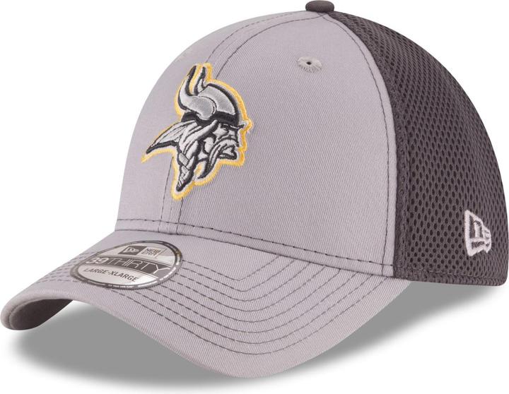 New Era 39Thirty Stretch Mesh Cap - Minnesota Vikings - L/XL (XL)