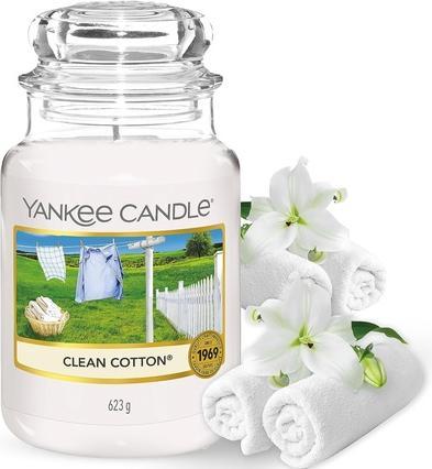 Actual product image Yankee Candle Clean Cotton (623 g)