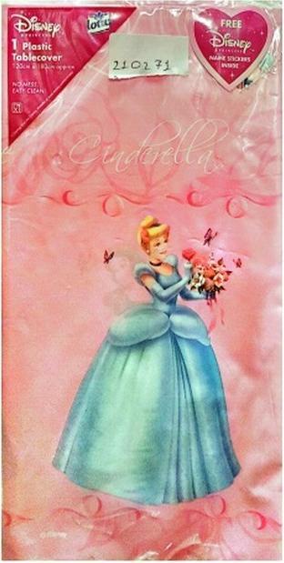 Actual product image Disney Princess Plastic Party Table Cover (120 x 180 cm)