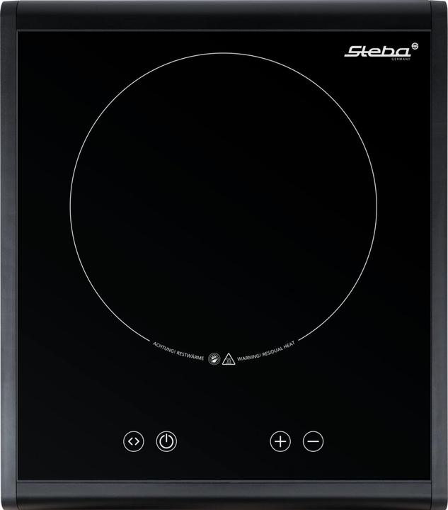 Actual product image Steba HK 25 single ceramic hob 2000W 18.5cm Touch Control from 01/25
