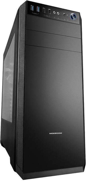 Produktbild Modecom Gehäuse OBERON PRO USB 3.0 schwarz (ATX)