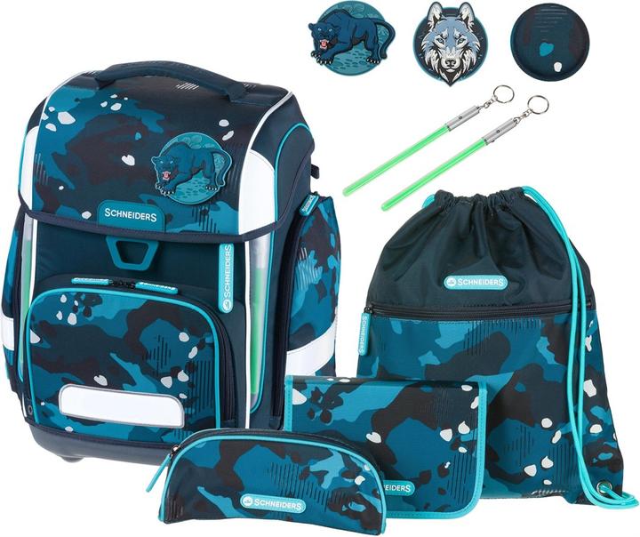 Immagine prodotto Schneiders Set di banchi scuola Jungle da 6 pezzi (21 l)