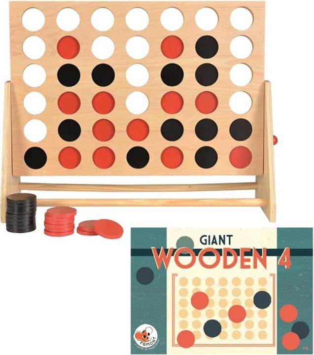 Produktbild Egmont 4-Gewinnt XXL aus Holz (Deutsch, Französisch, Italienisch, Englisch)