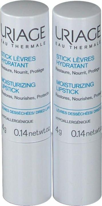 Image du produit Uriage Baume à lèvres hydratant 4g - Lot de 2 (Sticks de soin)