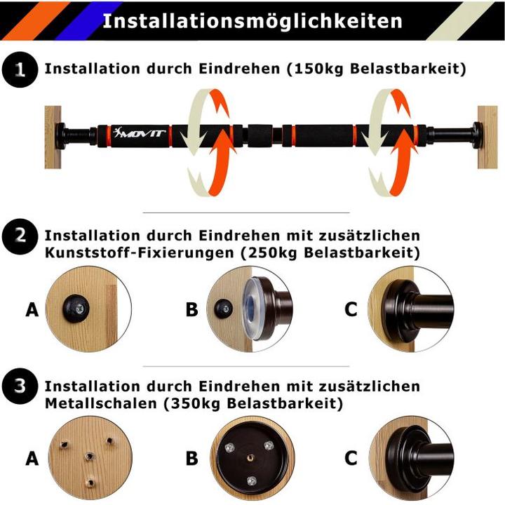 Produktbild Movit Klimmzugstange