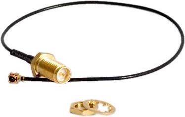 Actual product image Varia Pigtail RP-SMA Female to U.FL Male, 15 cm
