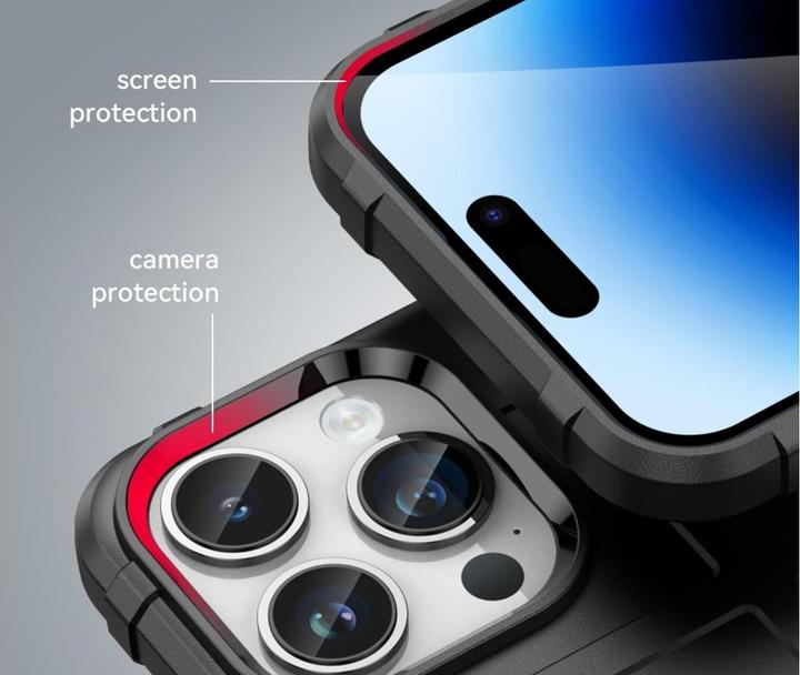 Immagine prodotto Screenguard Custodia rugged Shield per Apple iPhone 15 Pro (Apple iPhone 15 Pro)