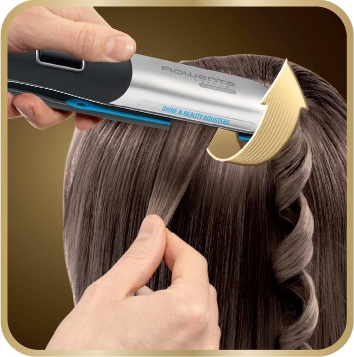 Actual product image Rowenta Liss Curl Ultimate Shine (Straightening iron)