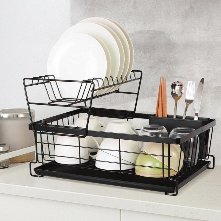 Produktbild Cheffinger Geschirrabtropfer mit Besteckeinsatz