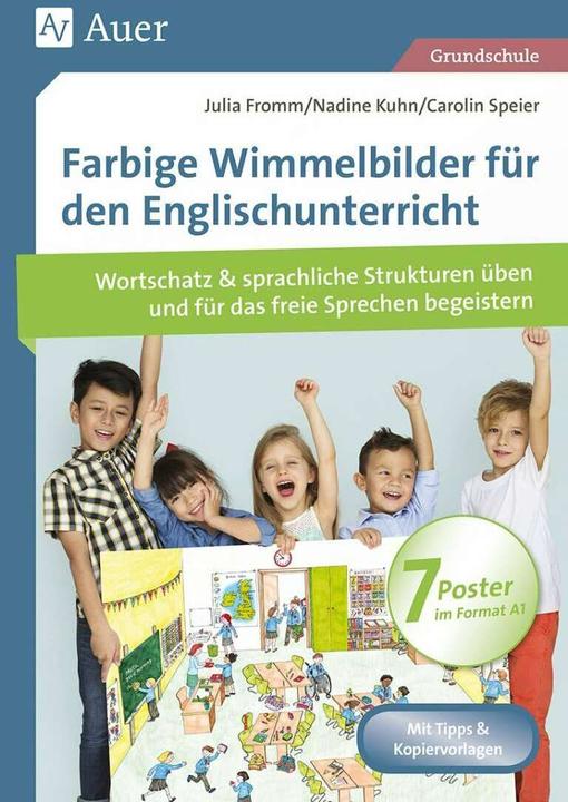 Image du produit Farbige Wimmelbilder für den Englischunterricht (Allemand, Julia Fromm, Nadine Kuhn, Caroline Speier, 2017)