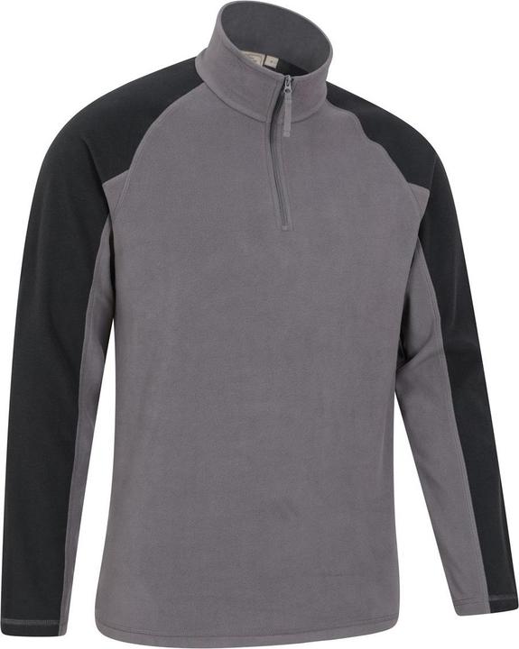 Immagine prodotto Mountain Warehouse Top in pile Ashbourne II con mezza zip da uomo (XS)