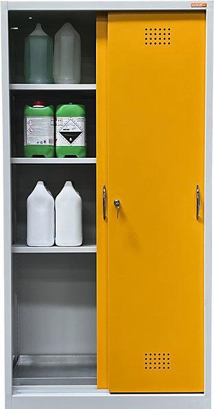 Actual product image eurokraft basic Environmental cupboard with sliding doors (92 cm, 180 cm)