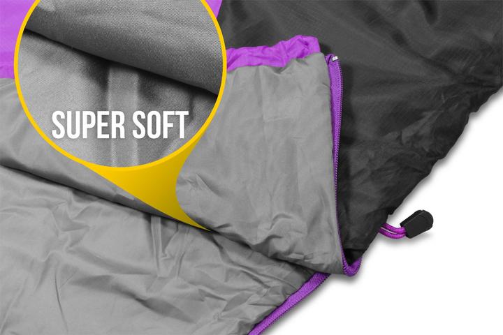 Actual product image Normani Ultralight-Schlafsack Touren-Sommerschlafsack - 8474 (210 cm)