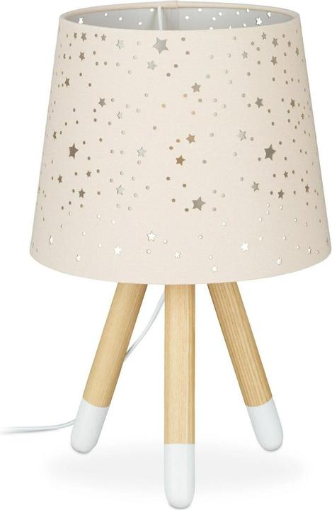 Relaxdays Lampe de table (E14)