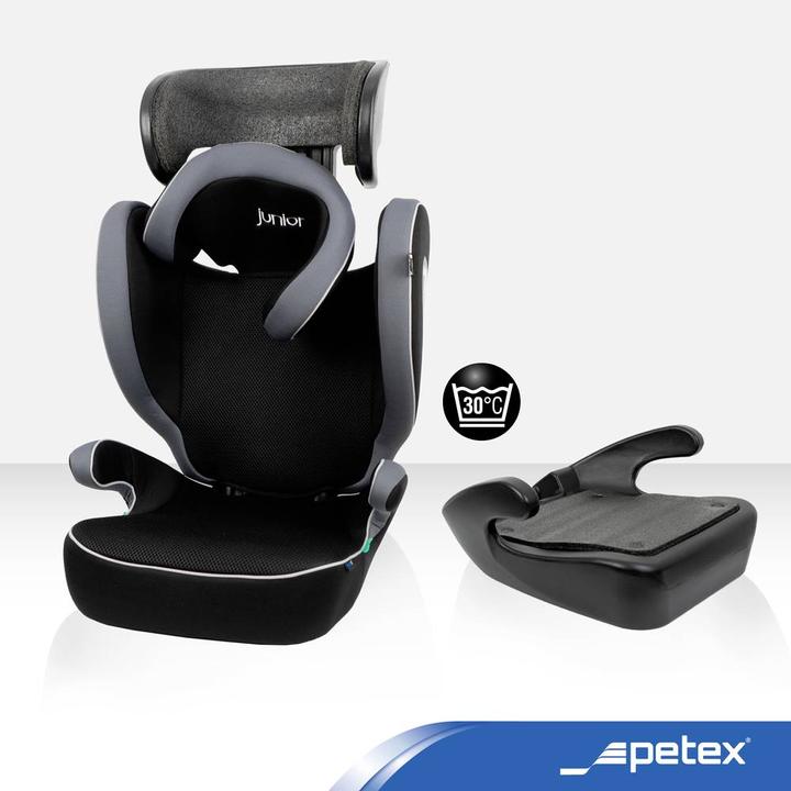 Produktbild Petex Basic 1501 grau HDPE nach ECE R129 Kindersitz Grau (Kindersitz, ECE R129/i-Size Norm)
