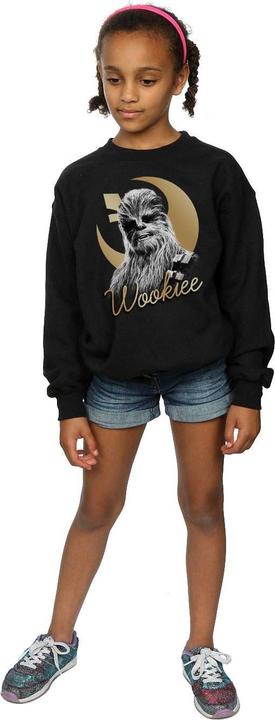 Produktbild Star Wars The Last Jedi Gold Chewbacca Sweatshirt Mädchen (152, 158)
