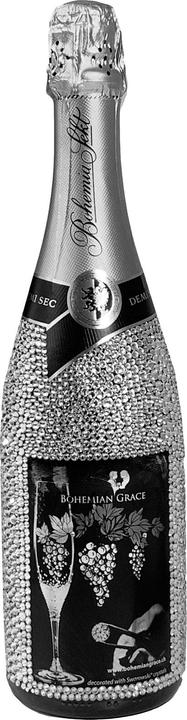 Image du produit Bohemian Grace Bouteille de champagne avec 2500 Swarovski® elements