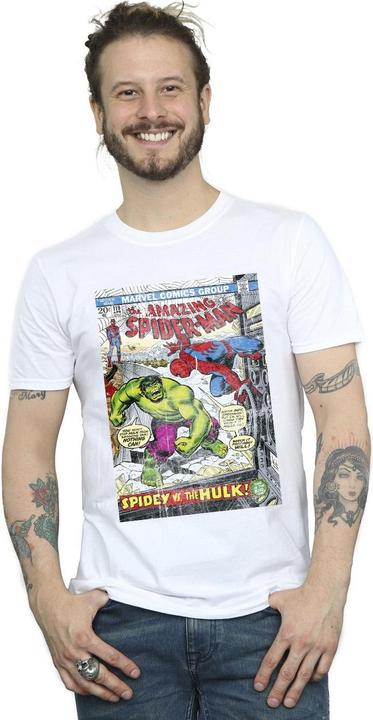 Produktbild SpiderMan VS Hulk Cover TShirt (3XL)
