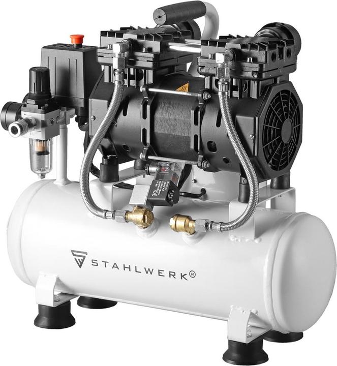Produktbild Stahlwerk Druckluft Kompressor ST 110 Pro (10 Bar, 10 l)
