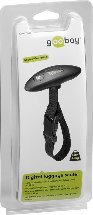 Actual product image Goobay Digital luggage scale (Luggage scale)
