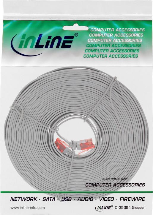 Produktbild InLine Netzwerkkabel (U/UTP, U/FTP, CAT6, 15 m)