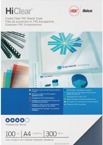 Immagine prodotto GBC Copertina HiClear A4 Lucida 100 pezzi