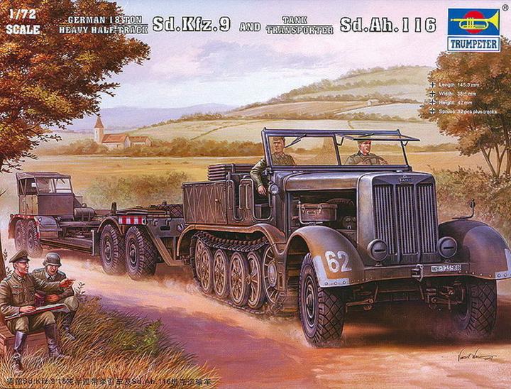 Image du produit Trumpeter Sd.Kfz.9(18t)Half-Track