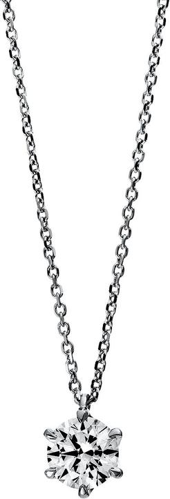 Goldberg Diamant Vendome solitary necklace 750/1000 with GIA diamond certificate (White gold)