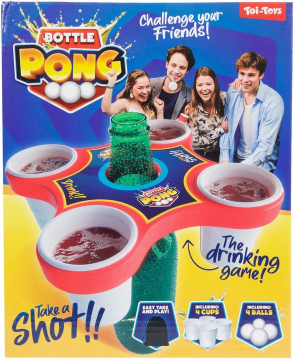 Actual product image Toi-Toys Pong Hero 4 balls & cups party game