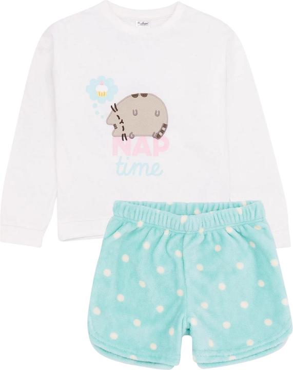 Pusheen Girls Fleece Pyjama Set