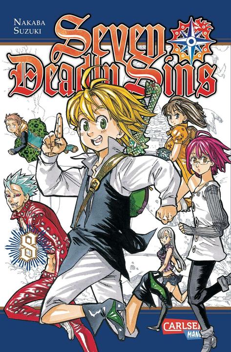 Produktbild Seven Deadly Sins, Band 8 (Deutsch, Suzuki Nakaba, 2016)
