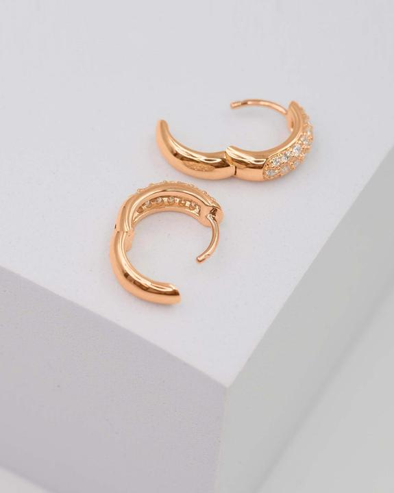 Actual product image Muau Creoles (Red gold or silver, White gold, Yellow gold)