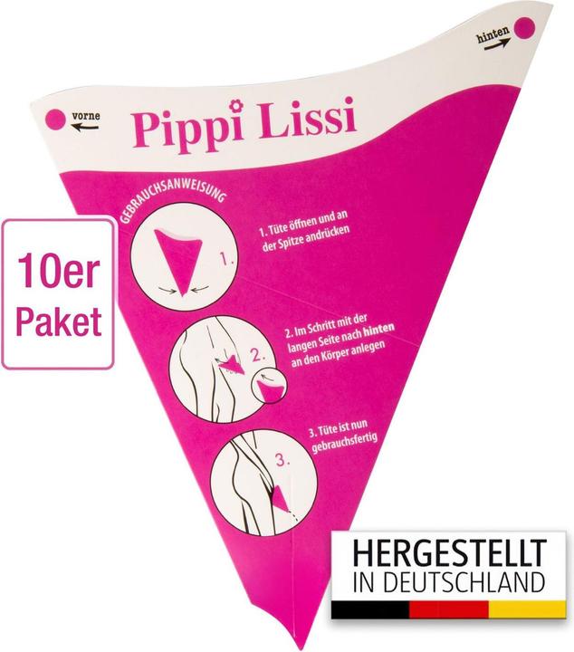 Minimus Pippi Lissi disposable urine funnel for women pack of 10
