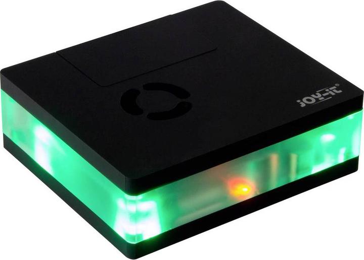 Actual product image Joy-it Joy it SBC Case Suitable for: Raspberry Pi removable GPIO cover, incl. active cooler, with.