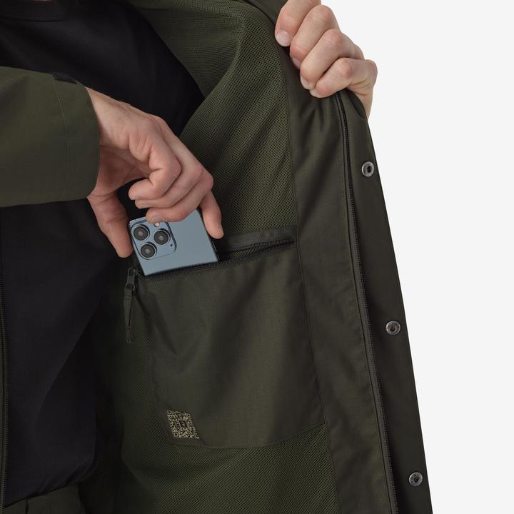 Produktbild Solognac Regenjacke 500 grün (L)