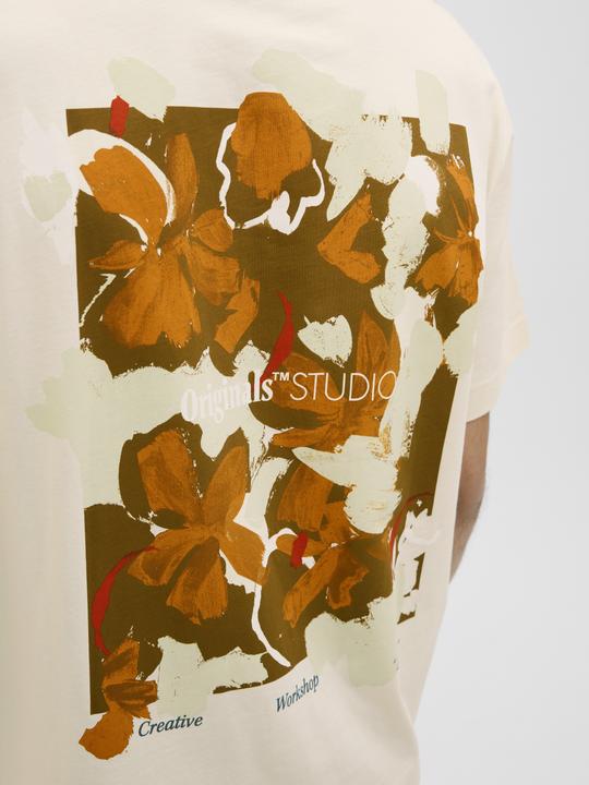 Actual product image Jack & Jones Rückenprint Rundhalsausschnitt T-shirt T-shirt (XS)