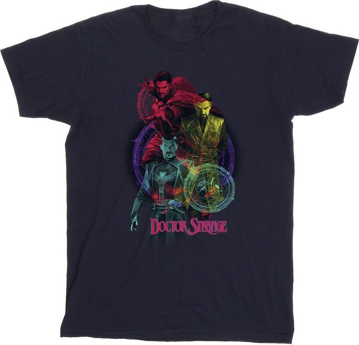 Actual product image Mens Doctor Strange Rainbow T-Shirt (S)