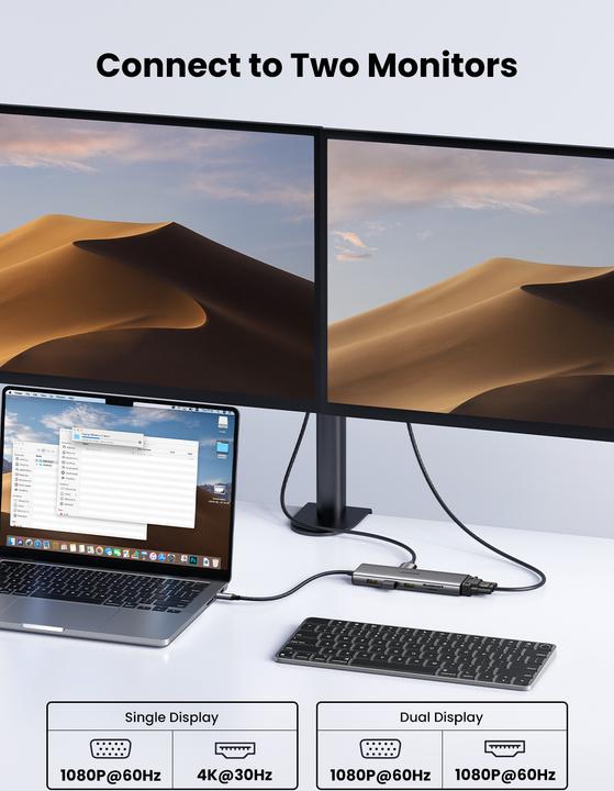 Immagine prodotto Ugreen 45520 (USB-C, 11 Porti)