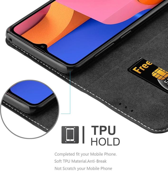 Produktbild Cadorabo X-Wallet Kunstlederkombi Hülle (Samsung Galaxy A20s)