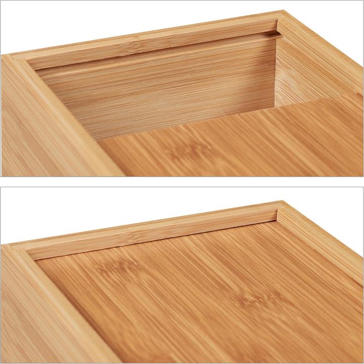 Actual product image Relaxdays Cosmetic tissue box