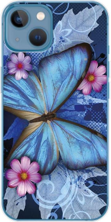 Schmetterling blau