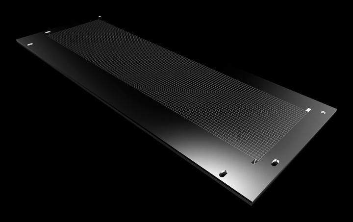 Actual product image Rittal SV 9683.508 Flange plate (L x W) 251mm x 650mm ABS Black 2pcs.