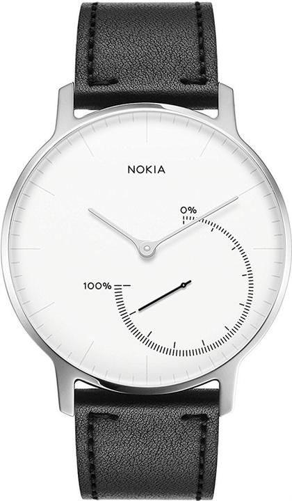 Actual product image Withings Steel HR Bracelet (20 mm, Leather, Steel HR 40 mm, Spigot width 20 mm)