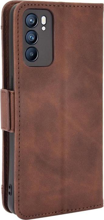 Produktbild Cover-Discount OPPO Reno6 - Etui mit vielen Kartenfächer braun (Oppo Reno 6)