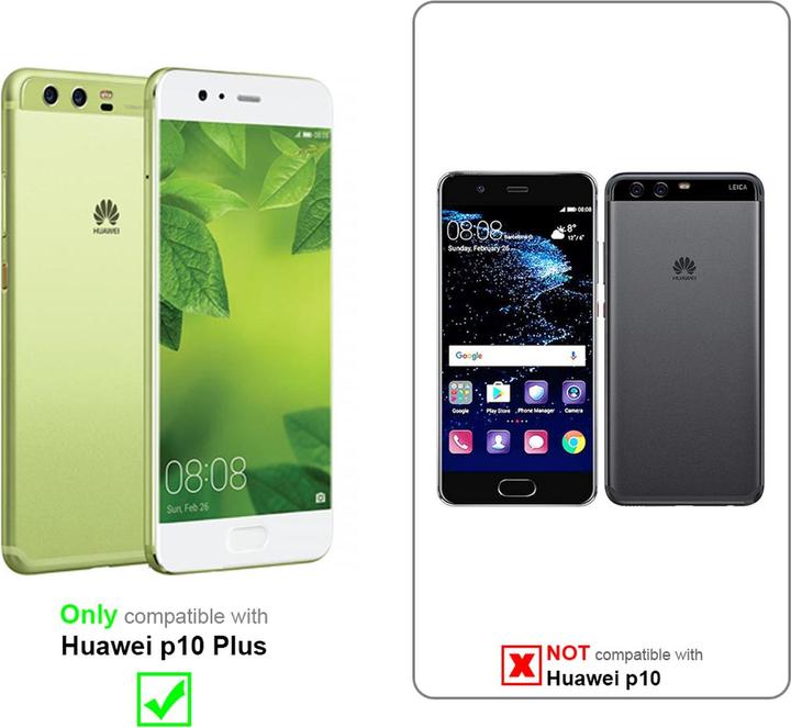 Produktbild Cadorabo Book Jeans Optik Cover (Huawei P10 Plus)