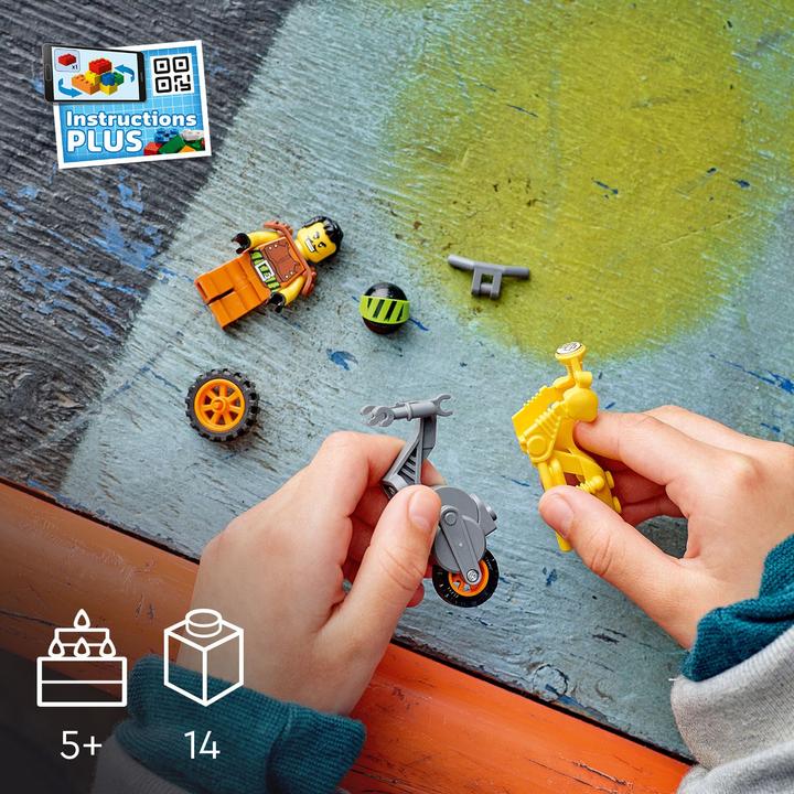 Immagine prodotto LEGO Moto acrobatica di potenza (60297, LEGO City)